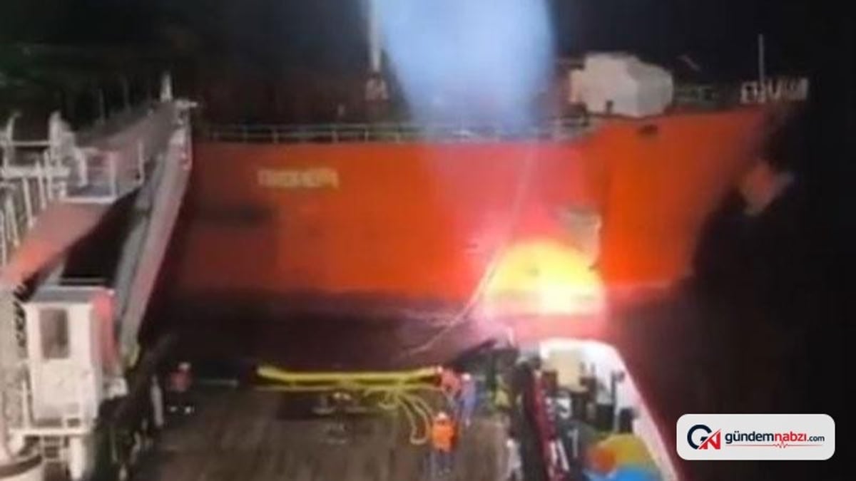 Petrol yüklü tanker Marmara Adası açıklarında sürüklendi