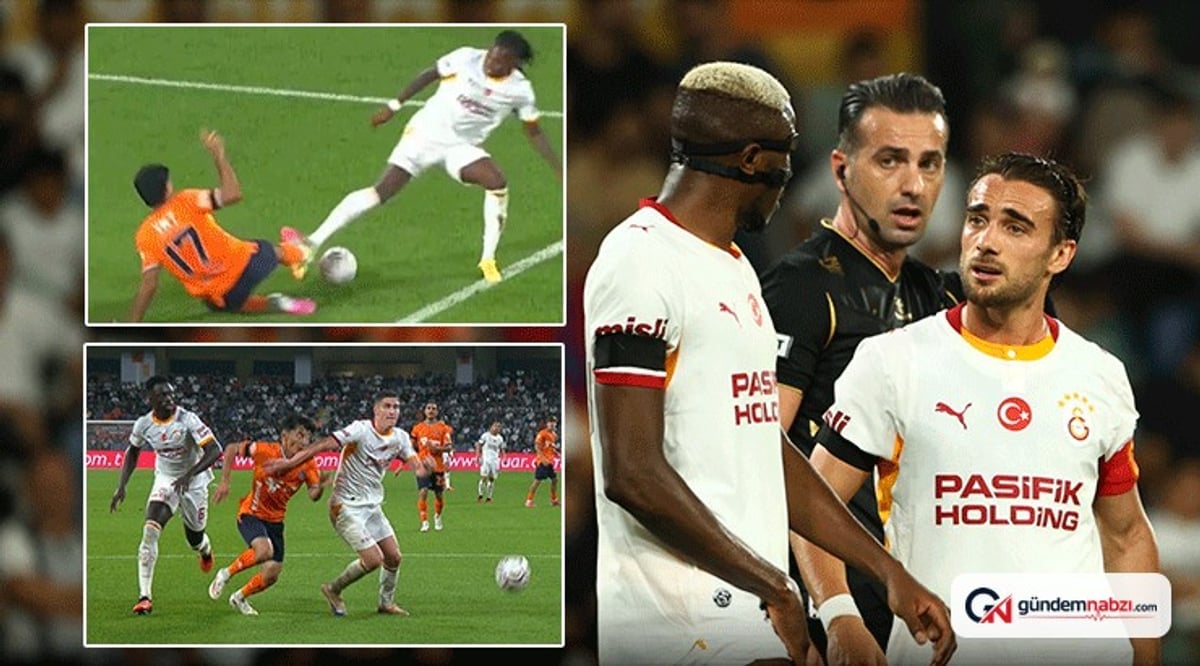 Eski hakemler Başakşehir-Galatasaray tartışmalı pozisyonlarını değerlendirdi