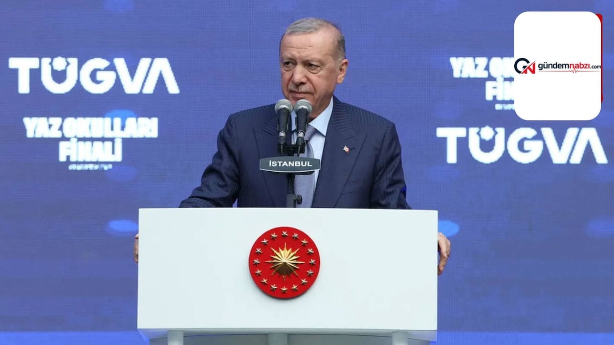 TÜGVA yaz okulunda çocuklara Erdoğan dizeleri okutuldu