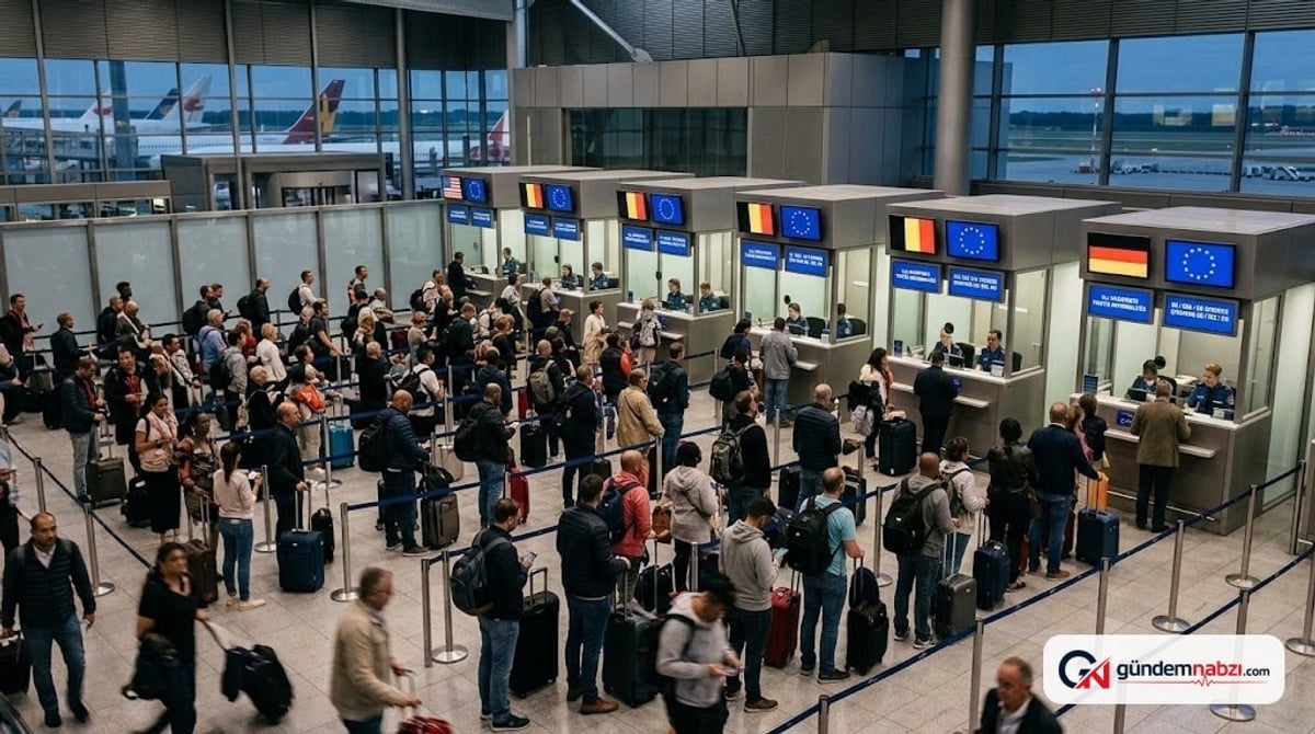 Schengen'de Giriş/Çıkış Sistemi'nin esneklik süresi sona eriyor