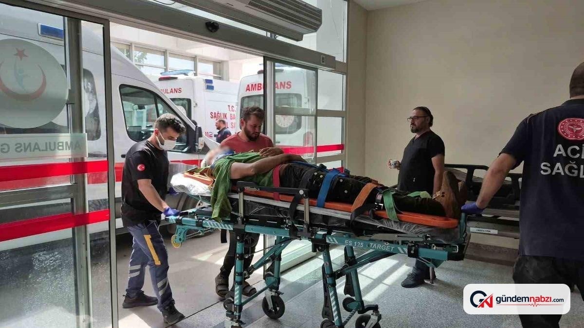 Adıyaman'da tütün yüklü römork devrildi: 8 yaralı