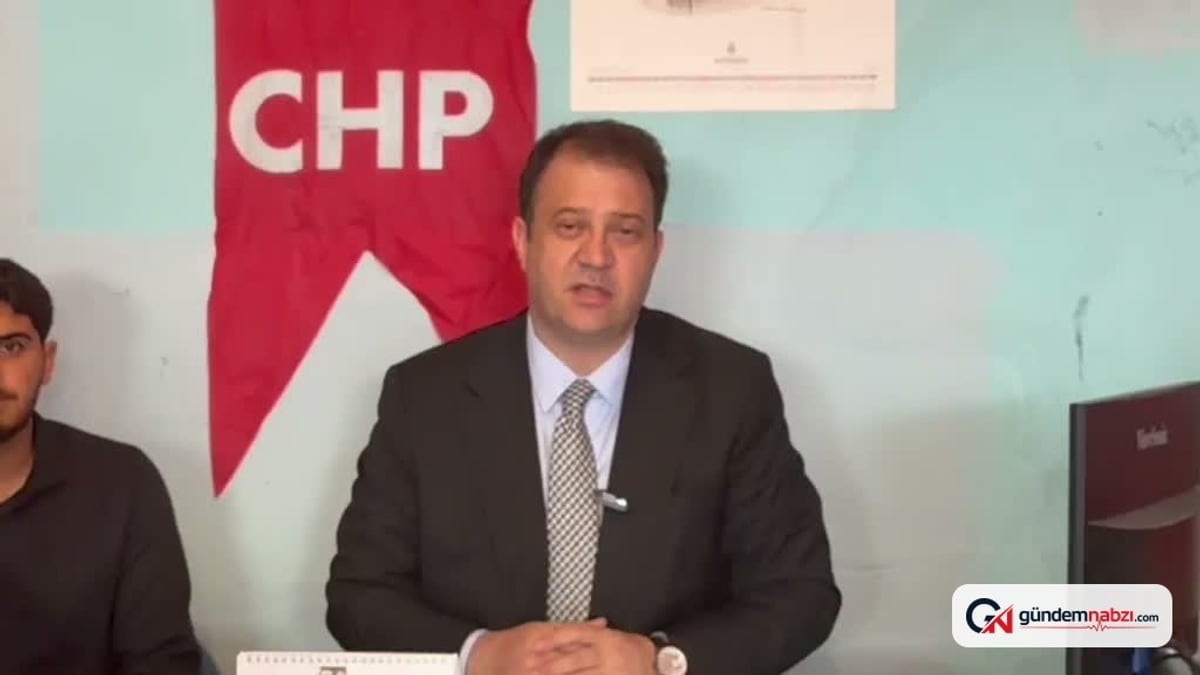 CHP'li Alp: Yeni başlangıçla çatışmalı ortamdan kurtulacağız