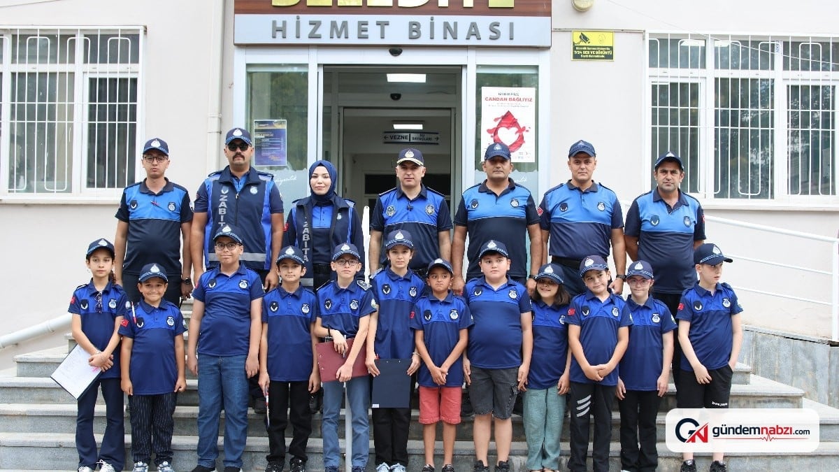Tokat'ta minik zabıtalar denetim yaptı, oyun oynadı