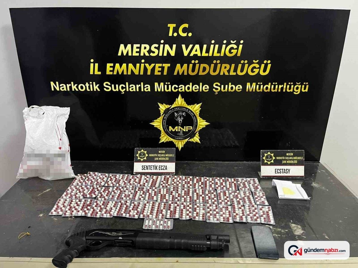 Mersin'de uyuşturucu operasyonu: İki şüpheli tutuklandı