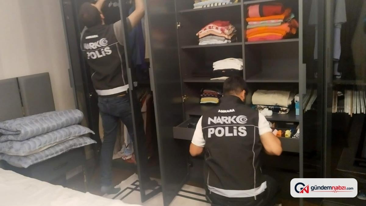 Ankara'da uyuşturucu ve fuhuş ağına yönelik 3. dalga operasyonu: 15 gözaltı