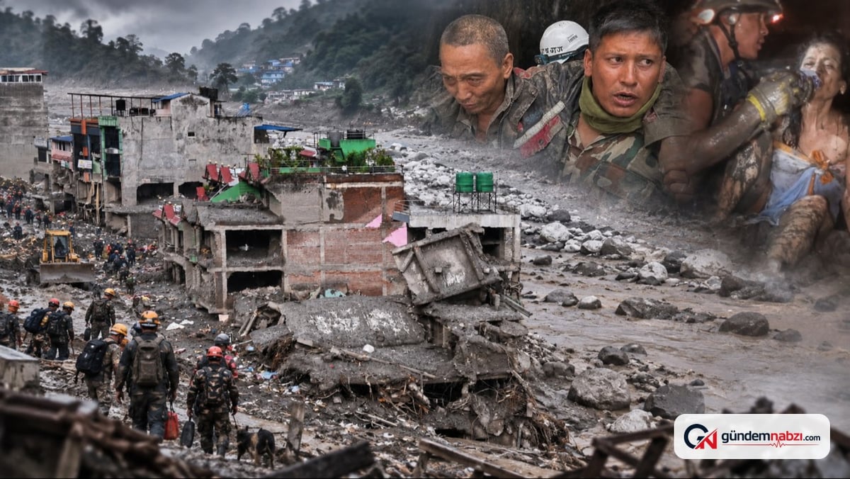 Nepal'de çamura gömülen evden 10 gün sonra kadın kurtarıldı