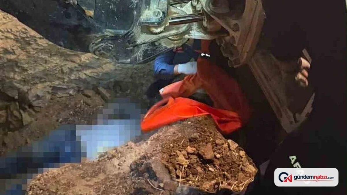 Su hattı kazısı sırasında göçük meydana geldi: Bir işçi hayatını kaybetti
