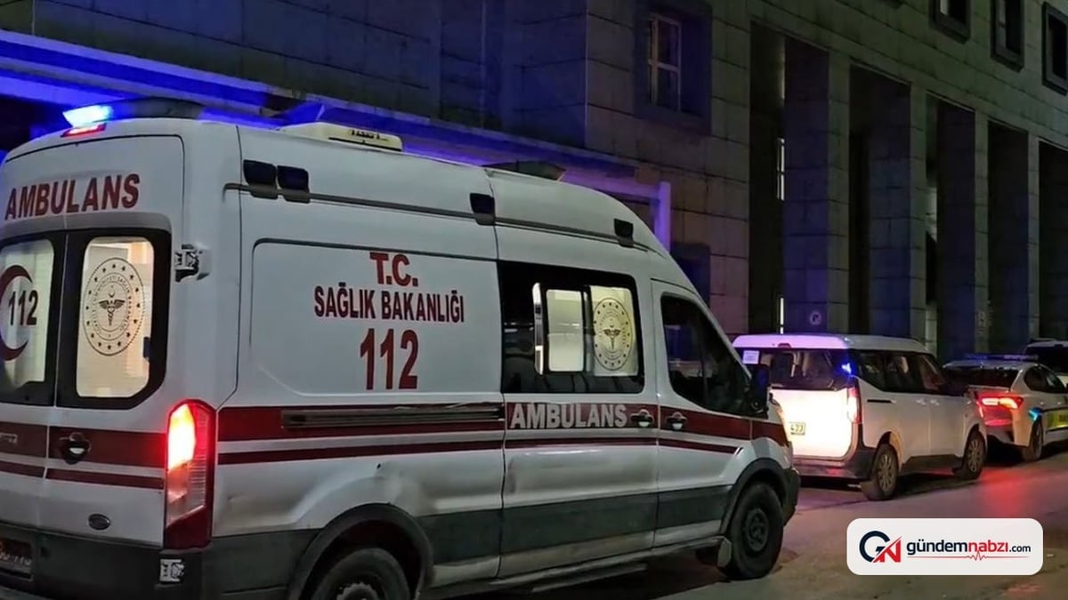 Aksaray'da otomobil polise ve eşine çarptı