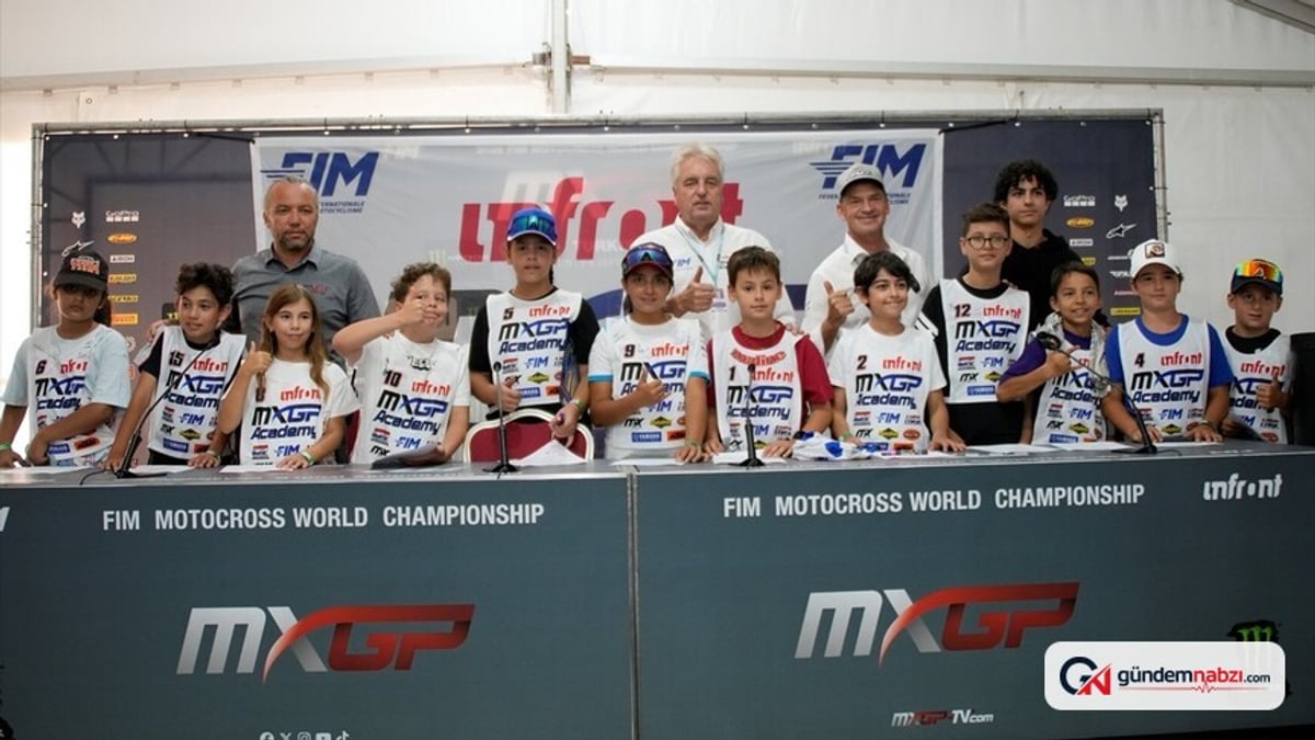 Genç motokroscular MXGP Akademi'de Eğitim aldı