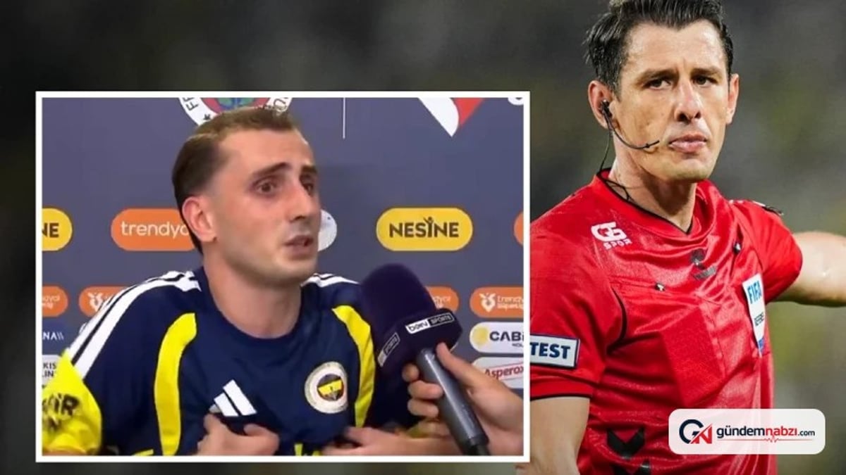 Kerem Aktürkoğlu hakem kararlarına tepki gösterdi