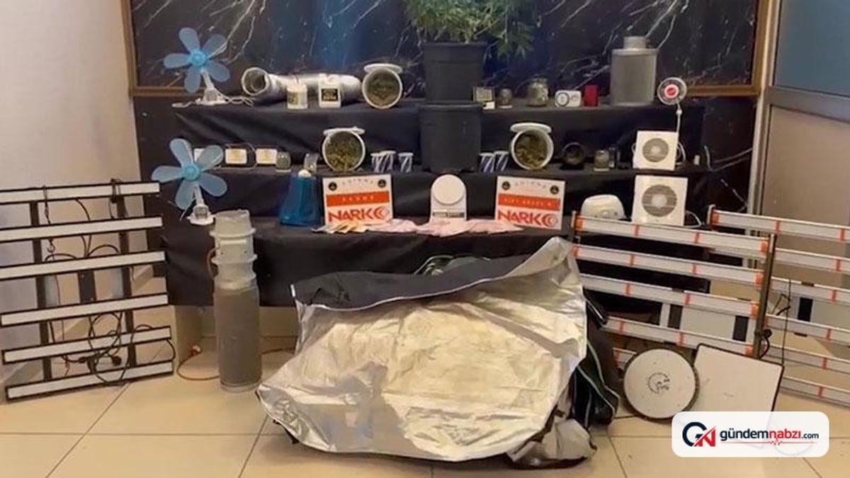 Edirne'de iki evde uyuşturucu imalathanesi bulundu
