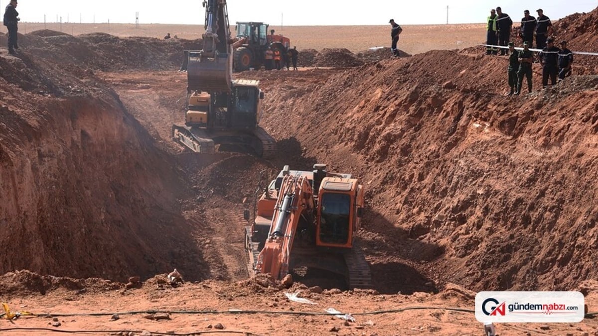 Cezayir'de kuyuya düşen Eyüp Fayid'in cansız bedenine ulaşıldı