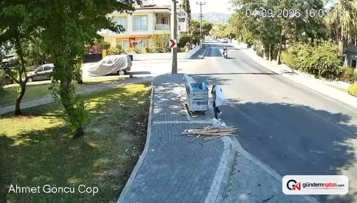Muğla'da kaçak moloz döken kişi kamerayla belirlendi