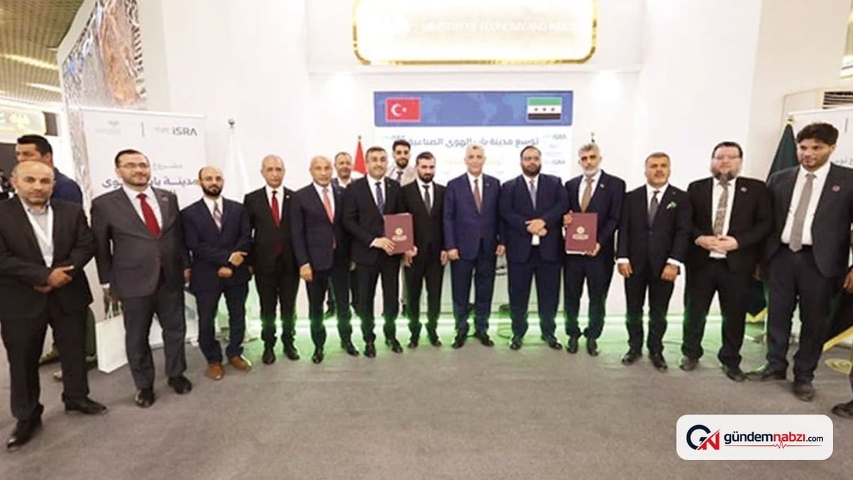 İSRA, Suriye'de dev sanayi şehri kuracak