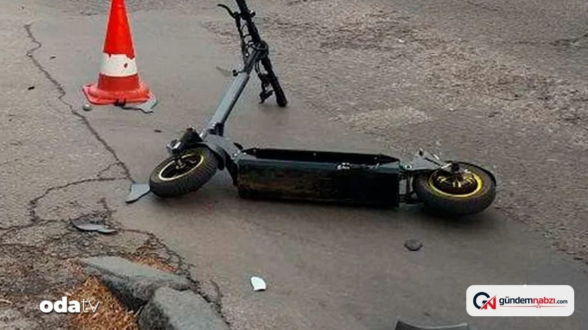 Türkiye'de 8 ayda 2 bin 414 scooter kazası meydana geldi