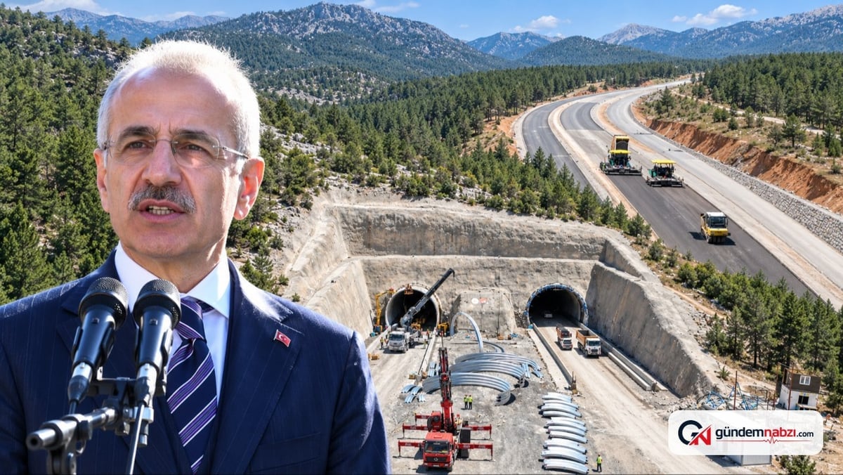 Alacabel Tüneli Konya-Antalya yolculuğunu 20 dakika kısaltacak