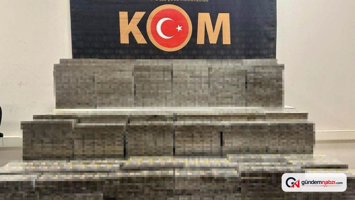 Mardin'de kaçakçılık operasyonunda 7 bin 500 paket sigara ele geçirildi