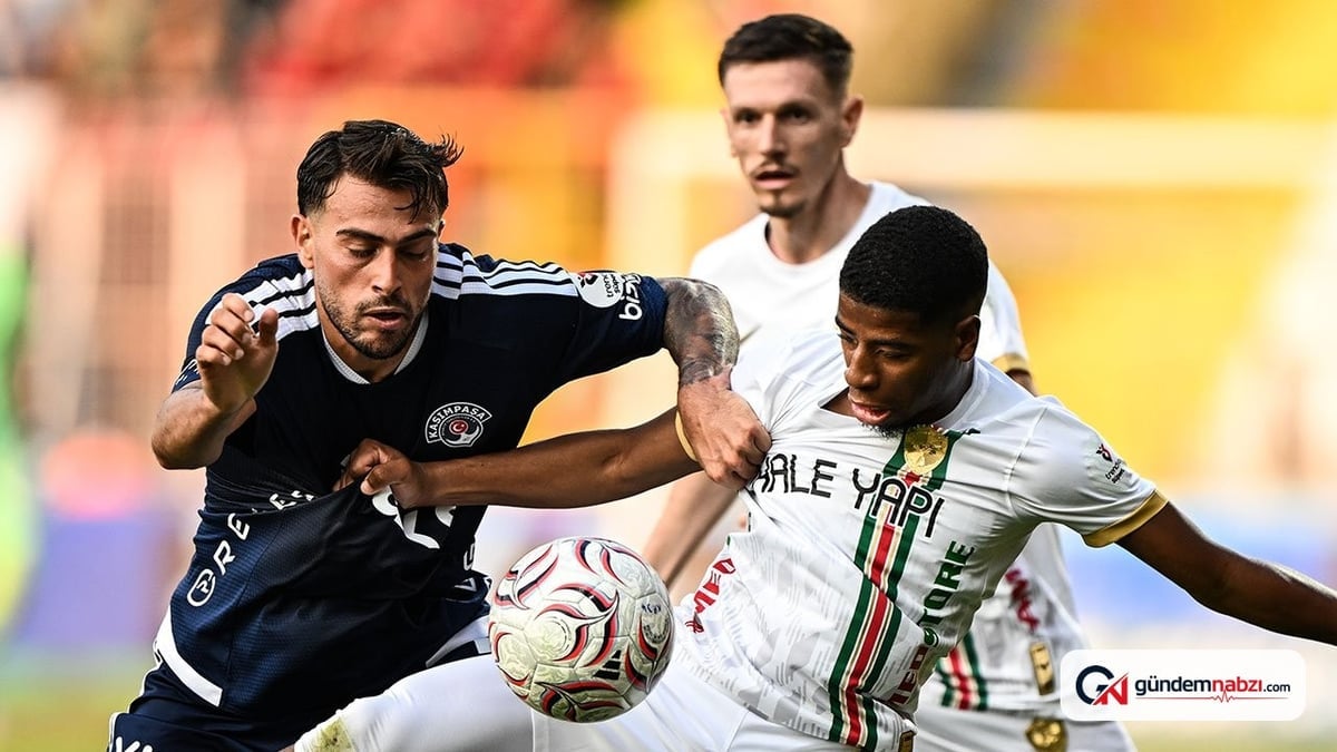 Amedspor Kasımpaşa ile 2-2 berabere kaldı