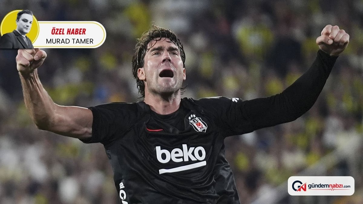 Vlahovic Beşiktaş'la Derbide gol attı