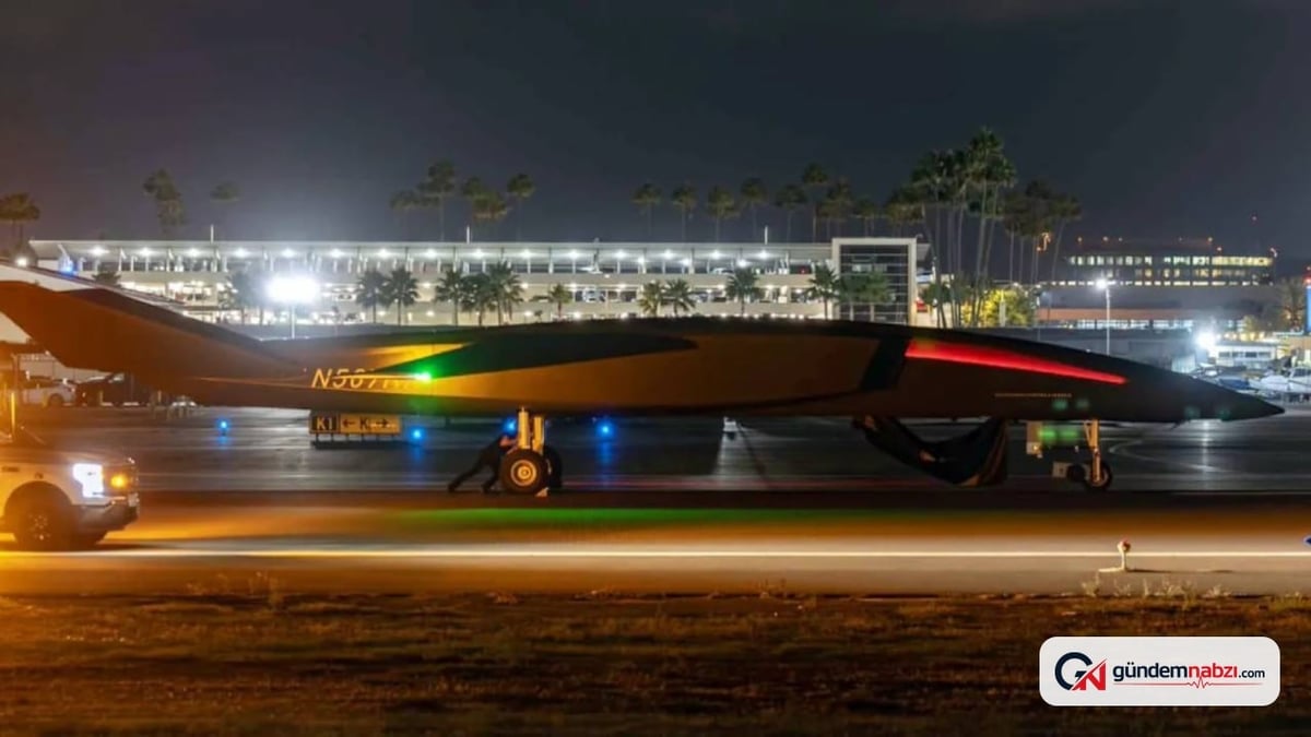 Long Beach Havalimanı'ndaki siyah jet RAVN X olarak belirlendi
