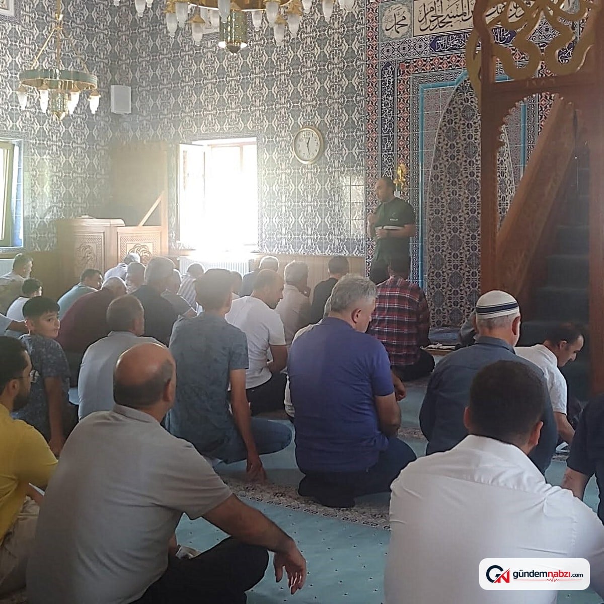 Bayburt yeşilay Şubesi'nden esentepe Camii'nde bilgilendirme