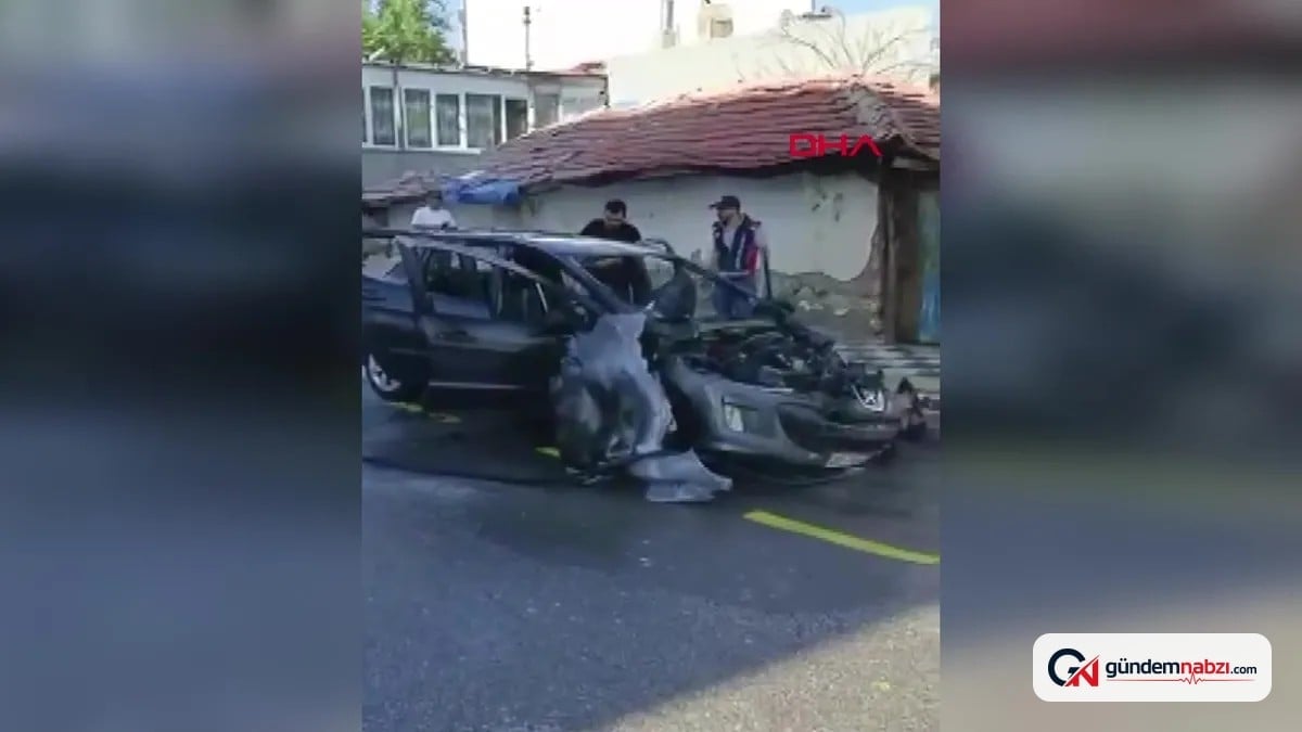 Afyonkarahisar'da Belçika plakalı otomobil alev aldı
