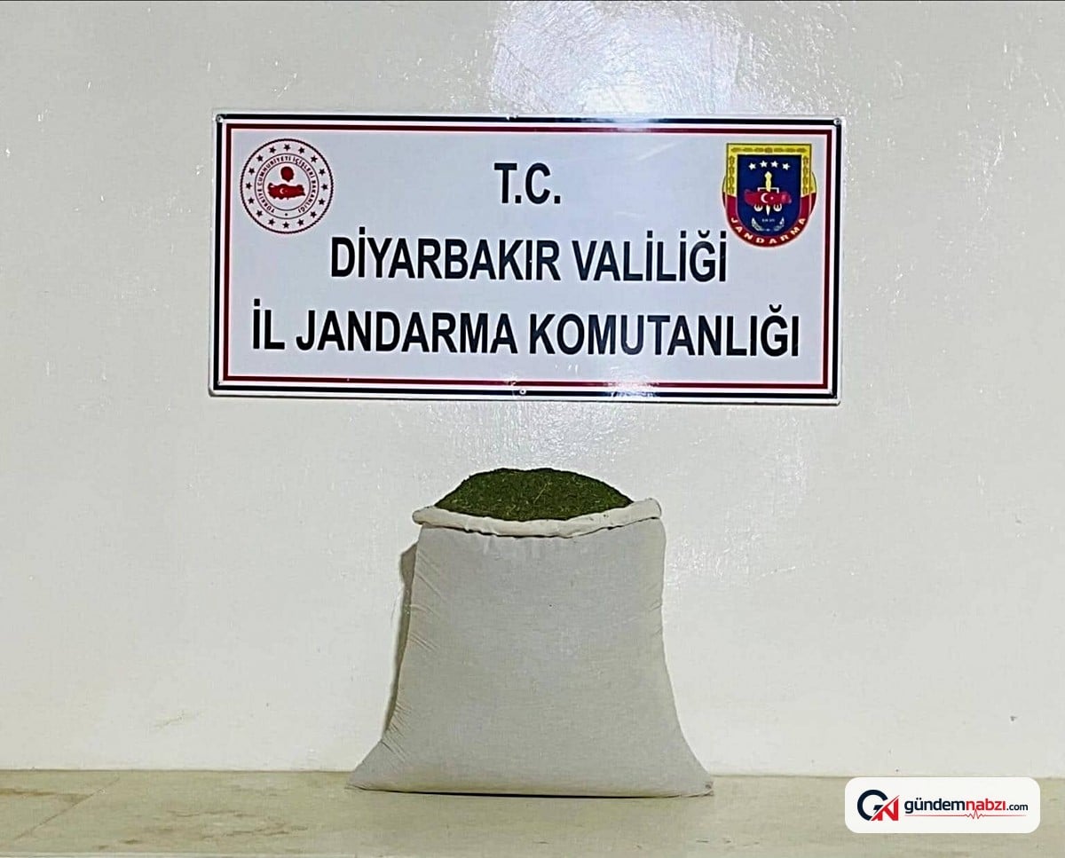 Diyarbakır'da jandarma uyuşturucu operasyonu gerçekleştirdi