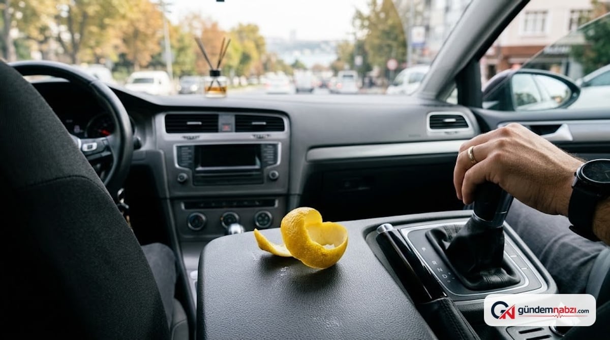 Uzmanlardan araçlarda limon kabuğu bulundurun çağrısı