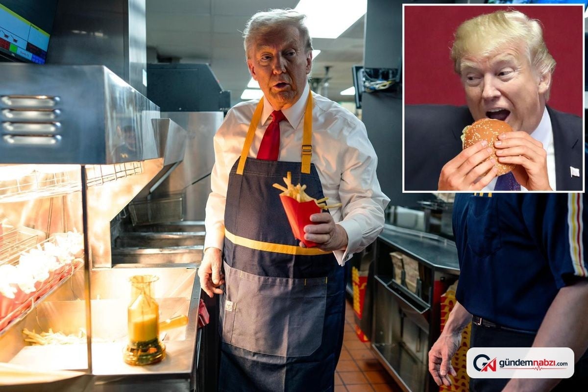 Trump fast foodu zehirlenme korkusuyla tercih ediyor