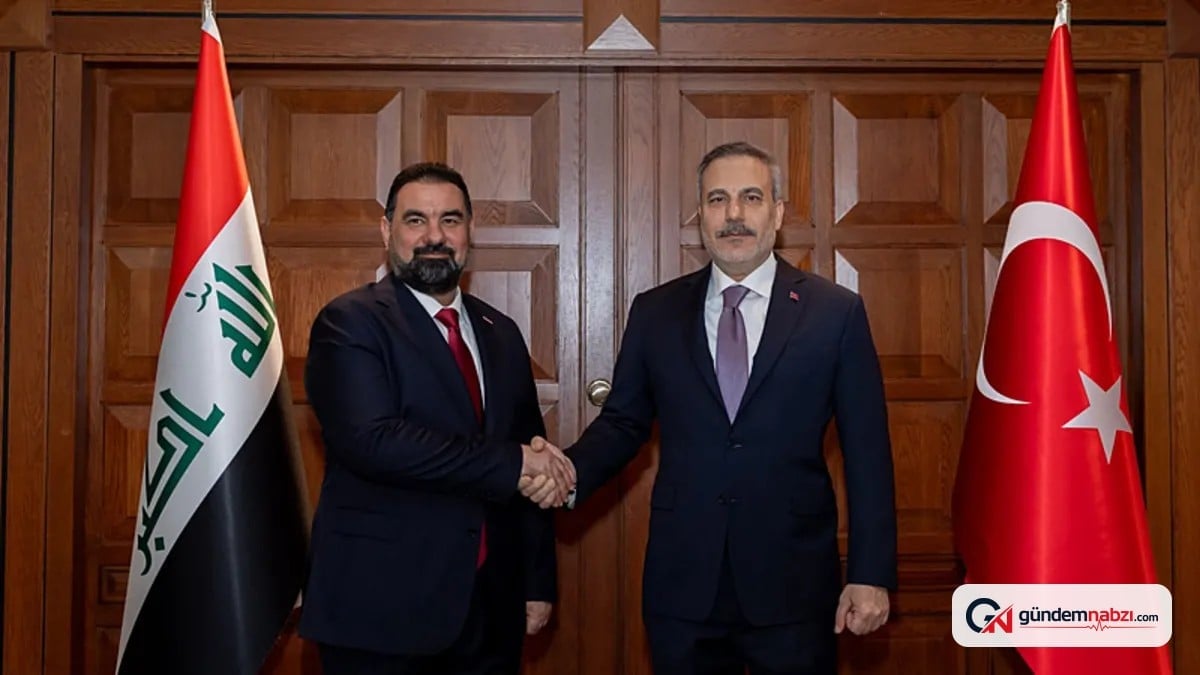 Dışişleri Bakanı Hakan Fidan, Irak Temsilciler Meclisi Başkanı Halbusi ile görüştü