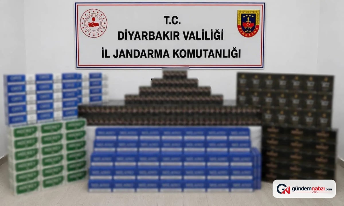 Diyarbakır'da kaçakçılık operasyonunda 35 şüpheliye işlem
