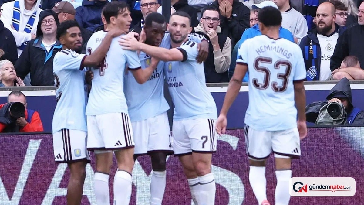 Aston Villa ve AEK Avrupa'da kazandı