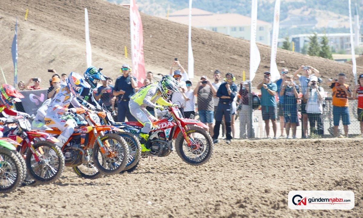 TGRT Belgesel, MXGP Türkiye motokros yarışlarını canlı yayınladı