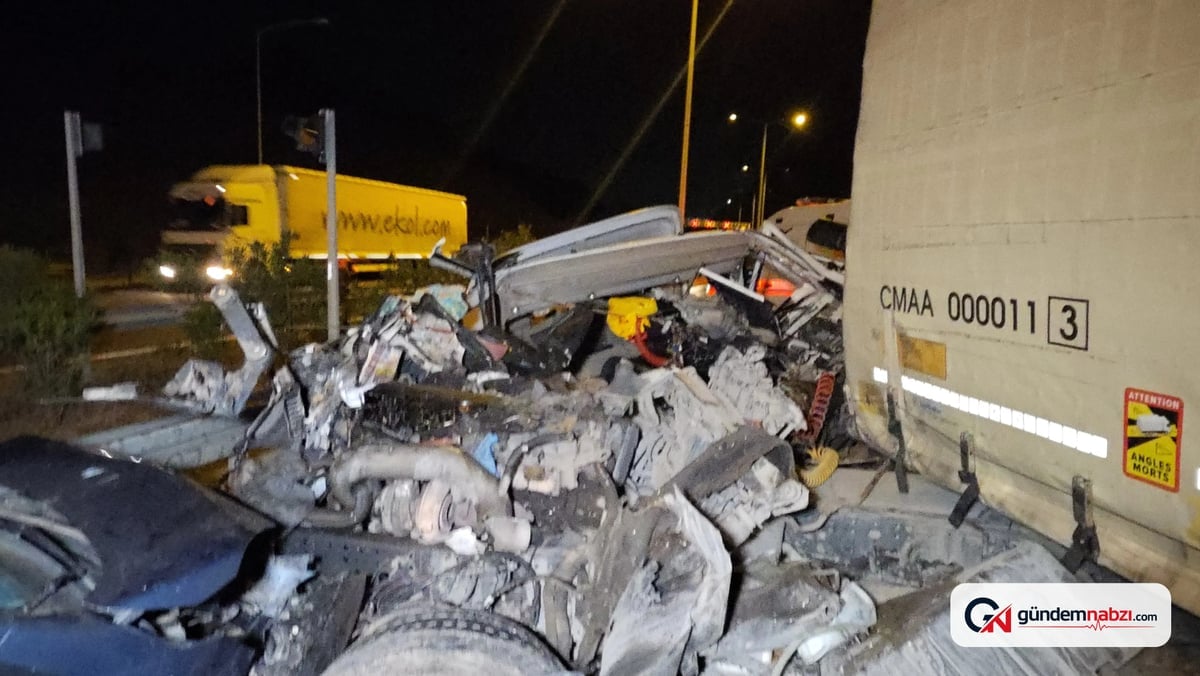 Bursa'da zincirleme kaza: 1 ölü, 7 yaralı