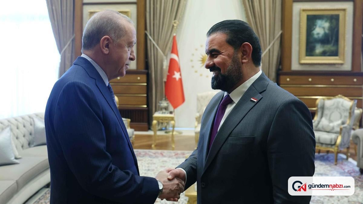 Erdoğan, Irak Temsilciler Meclisi Başkanı Halbusi'yi kabul etti