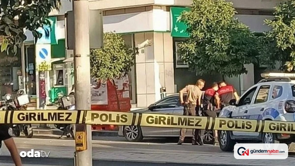 İzmir'de silahlı soygun: Banka şubesinde rehin alma durumu
