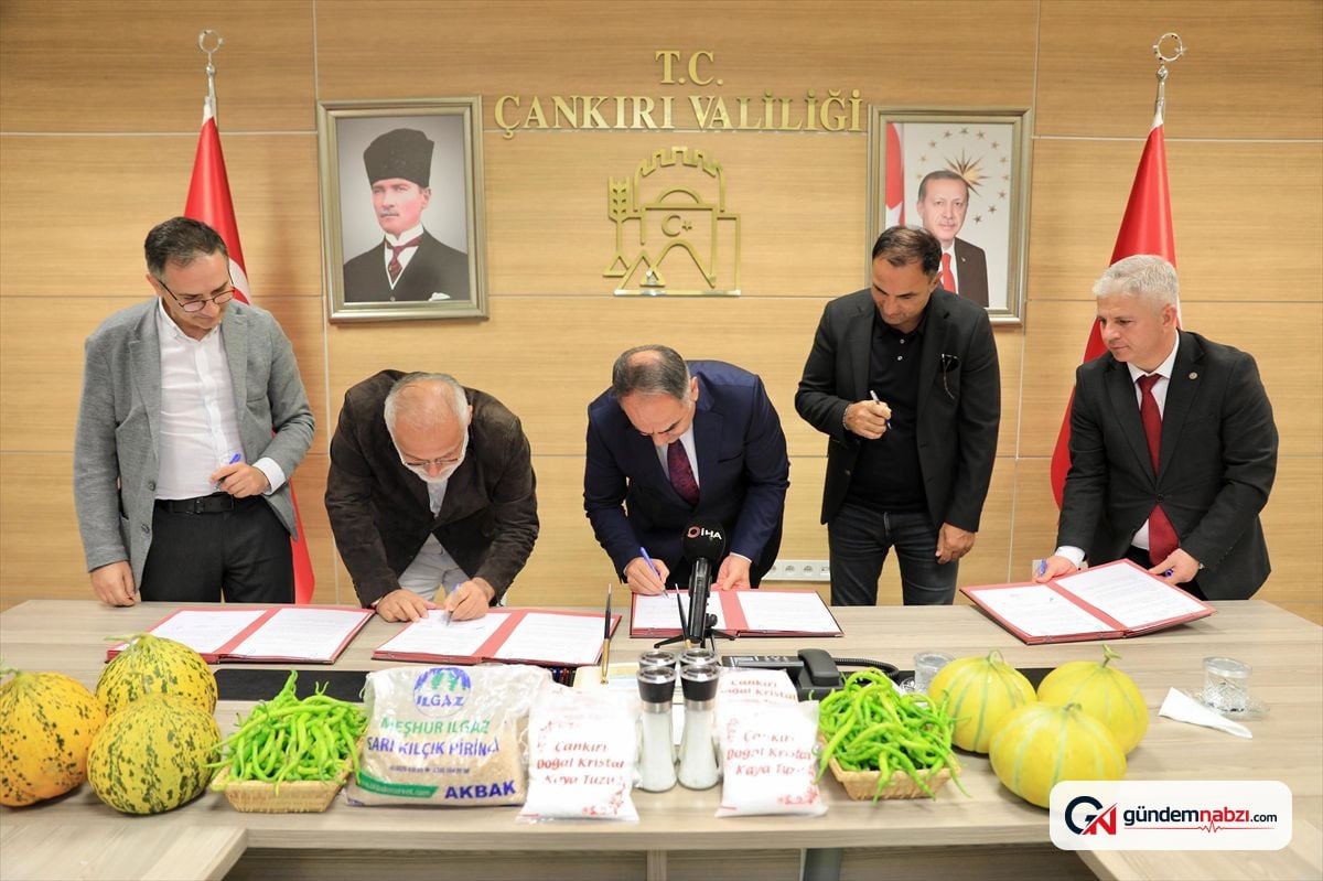 Çankırı'da sözleşmeli üretim modeli uygulanmaya başlandı