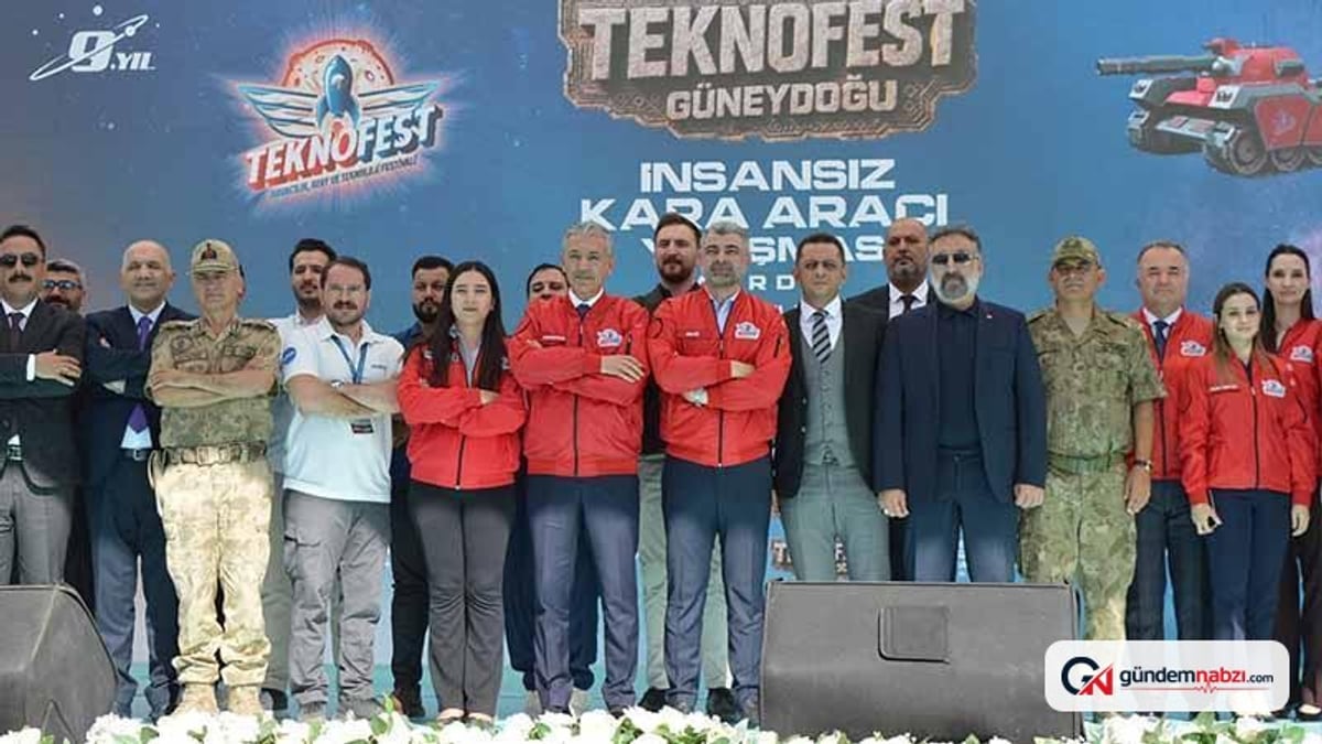 Mardin’de TEKNOFEST insansız kara aracı yarışması başladı