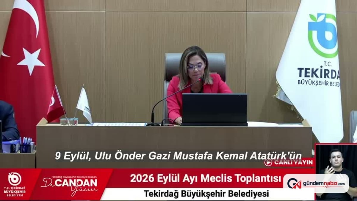 Tekirdağ Büyükşehir Belediye Meclisi toplanamadı: Başkan Yüceer'den tepki