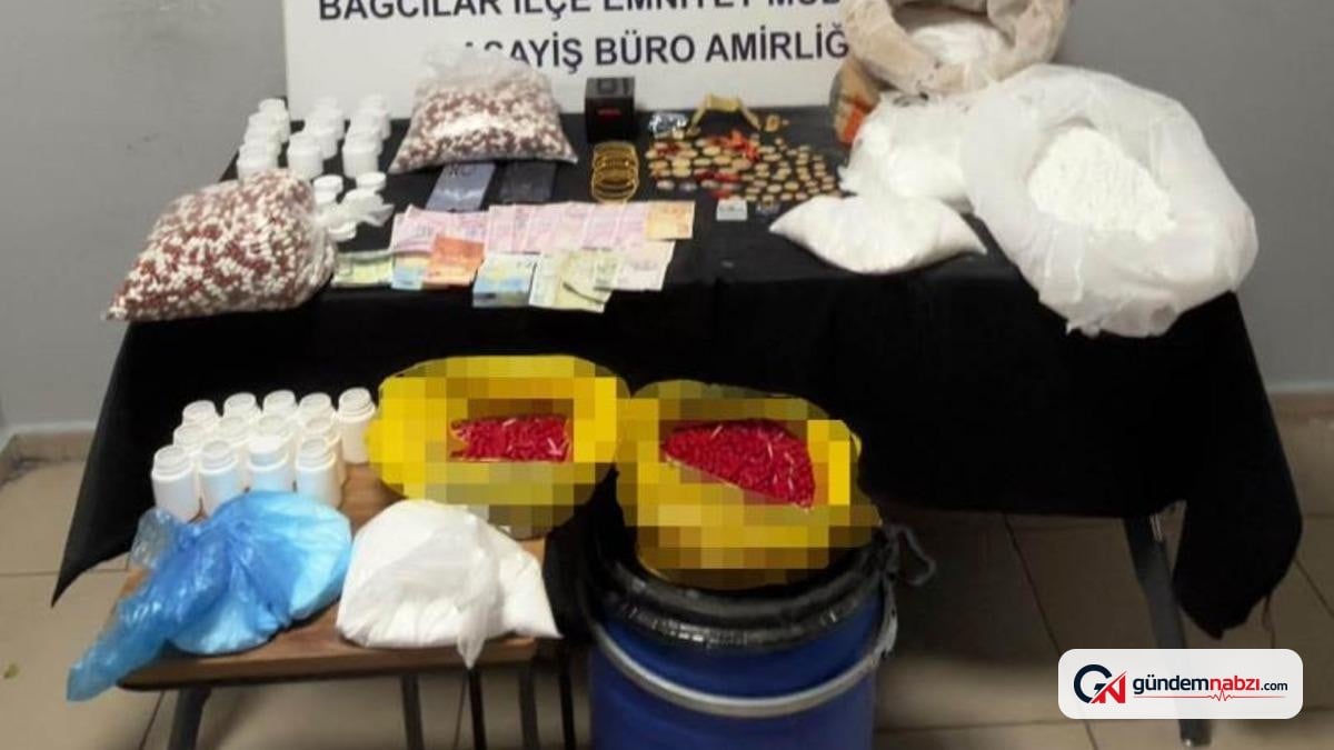 Bağcılar’da uyuşturucu operasyonunda 2 şüpheli yakalandı