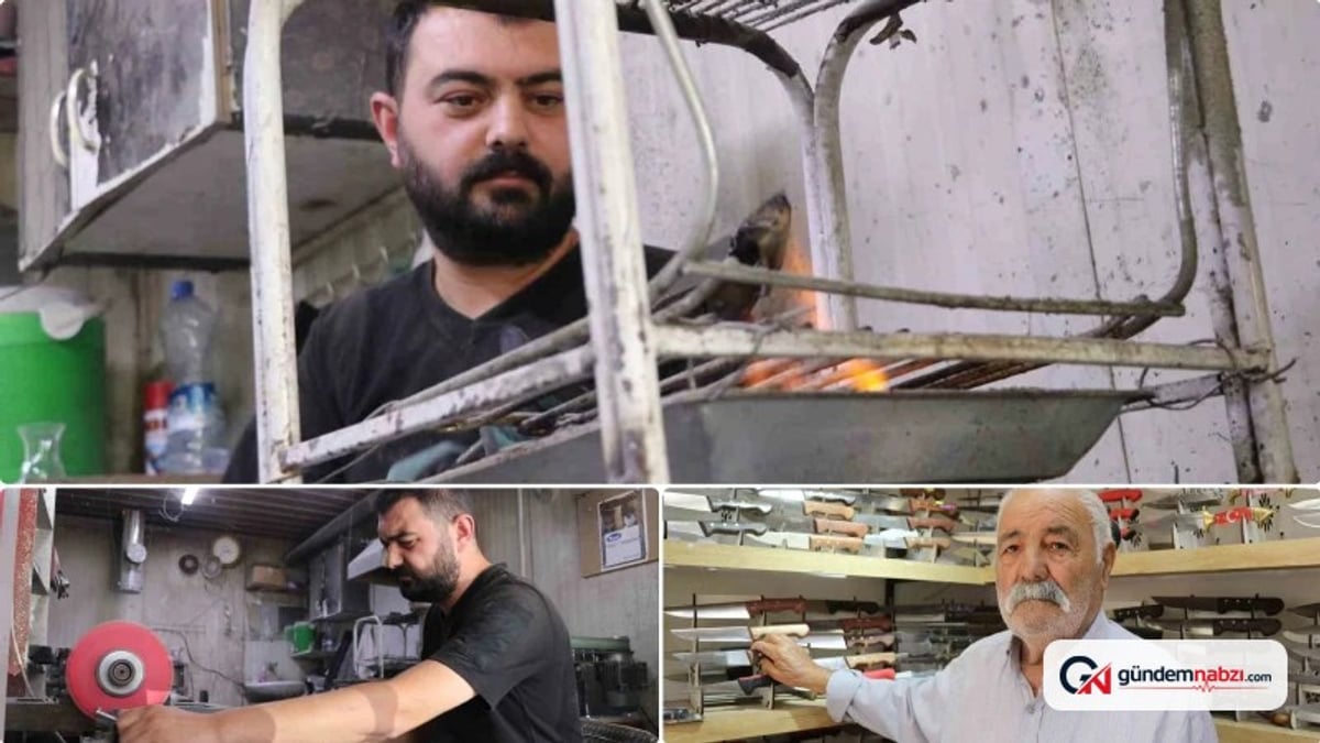Sivas'ta 150 yıllık bıçakçılık geleneği dördüncü nesle ulaştı