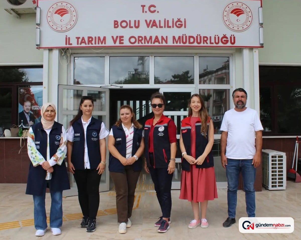 Bolu'da kadın eliyle nohutta bereket projesi Devam Ediyor