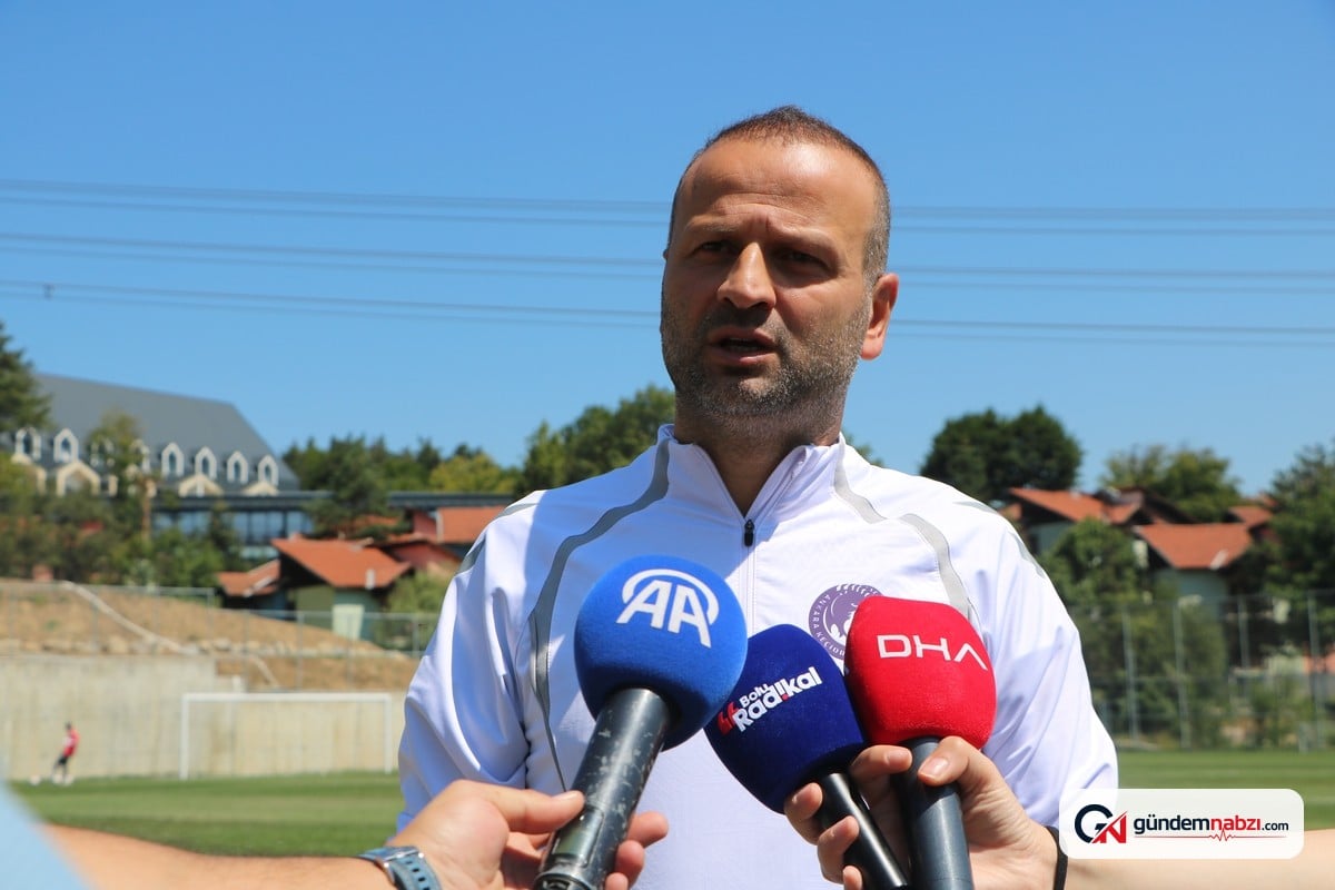 Keçiörengücü teknik direktörü uzun vadeli hedefleri anlattı