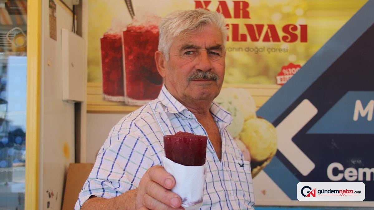 Aydın'da kar helvası 80 liraya satılıyor