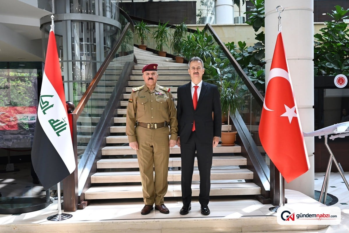Savunma Sanayii Başkanı Görgün, Irak'tan gelen heyetle görüştü