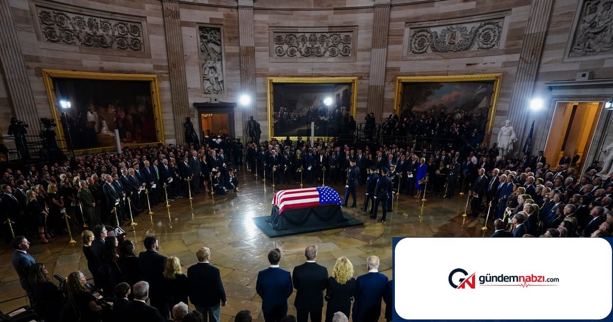 Lindsey Graham için Capitol'de anma töreni yapıldı