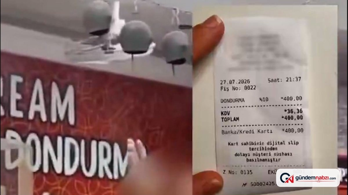 Muğla Marmaris'te dondurma için 400 lira tartışması