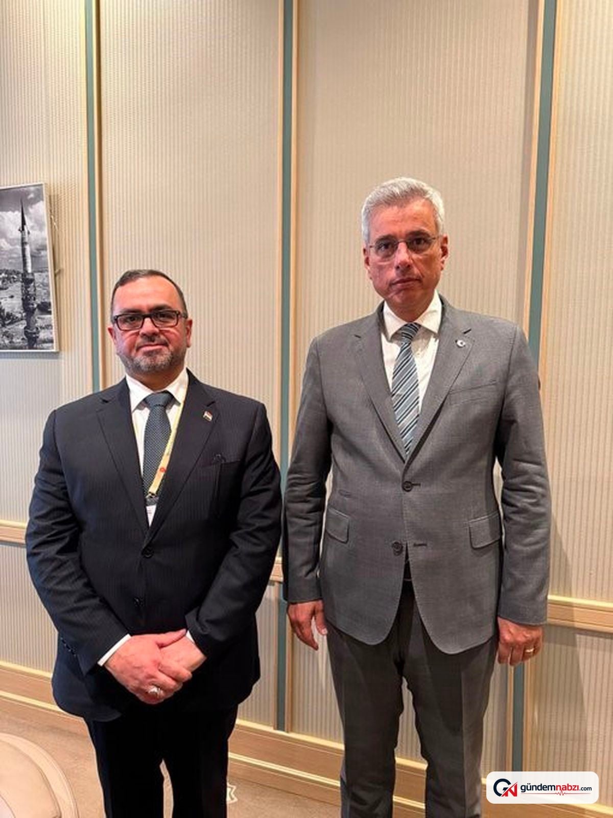 Kemal Memişoğlu Irak Sağlık Bakanı ile görüştü