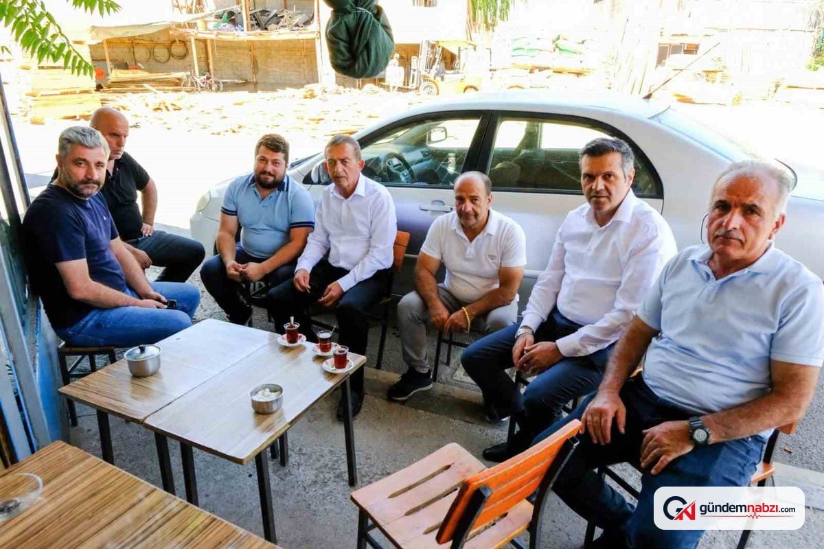 Başkan Tanoğlu, esnaf ve sanayicilerin taleplerini dinledi