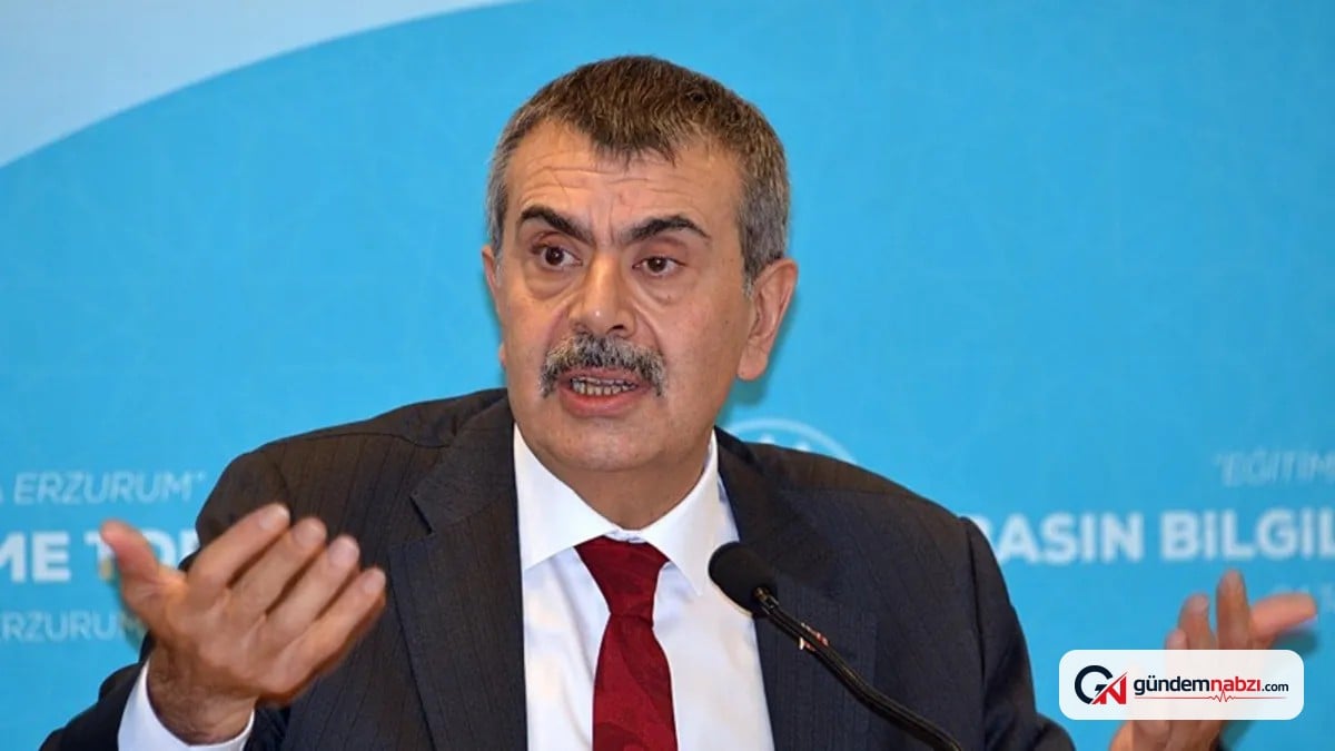 Yusuf Tekin okullarda veri koruması tedbirlerini anlattı